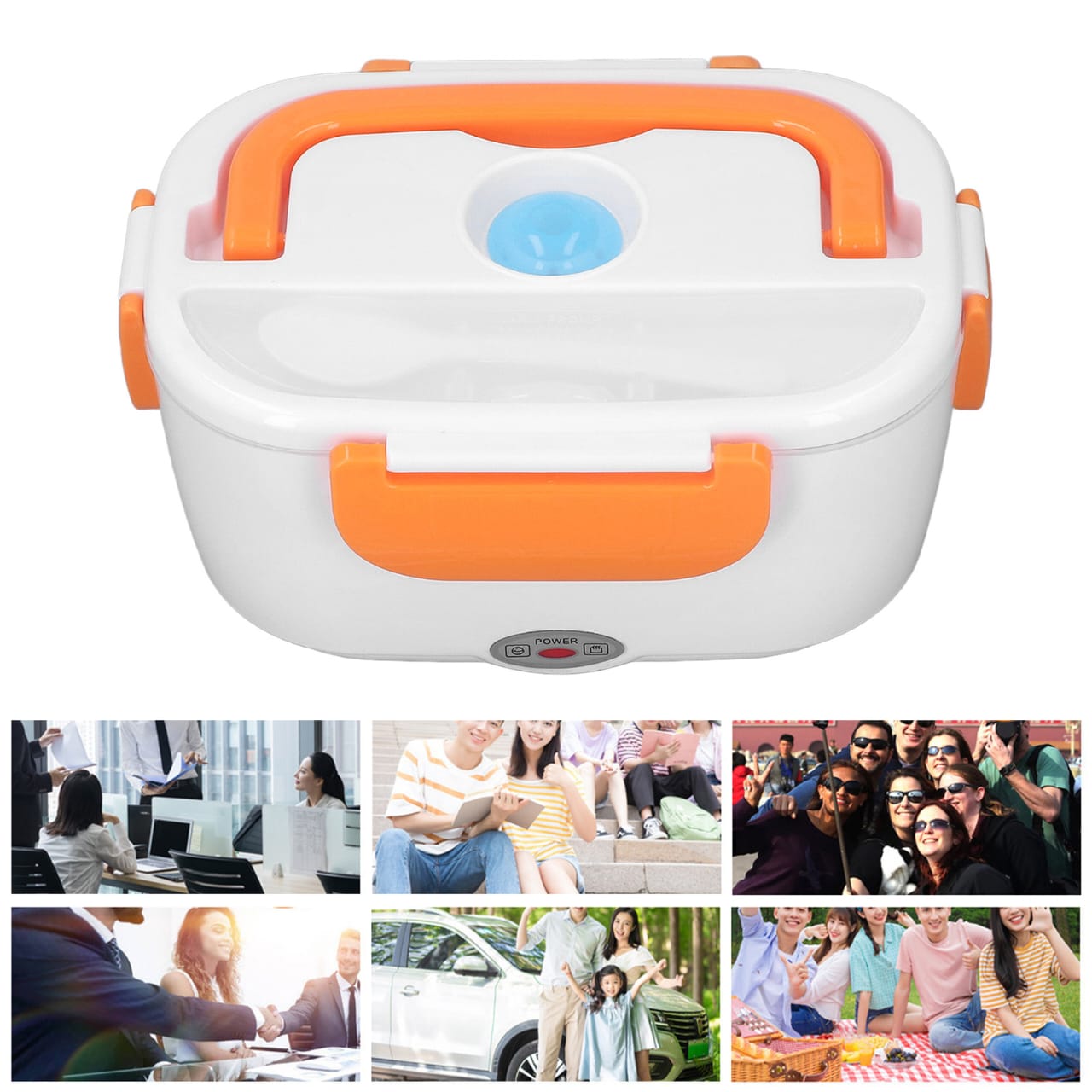 Portable Electric Lunch Box For Office School AND OUT DOOR