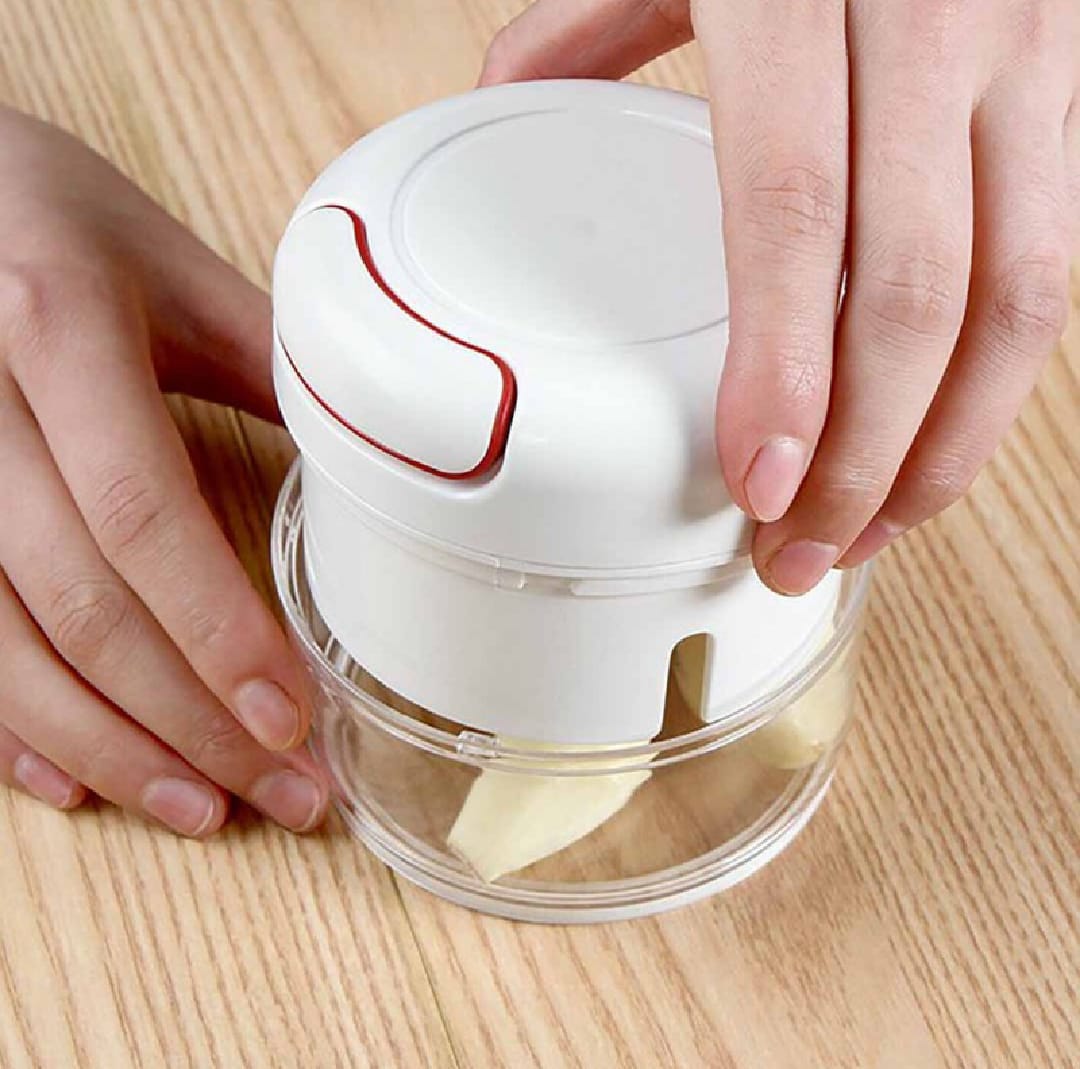 Compact Manual Food Chopper - Easy to Clean & Maintain, Perfect for Small Kitchens